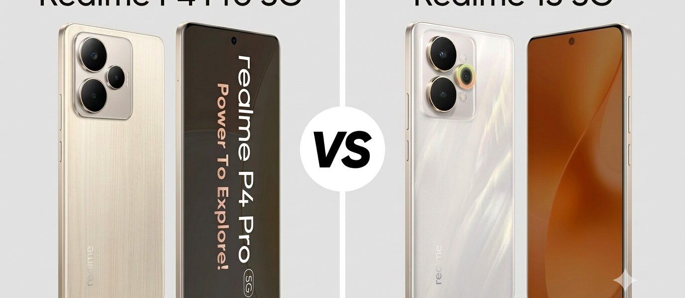 Realme P4 Pro 5G vs Realme 15 5G: गेमिंग, कैमरा, बैटरी और डिस्प्ले के लिए कौन-सा स्मार्टफोन खरीदें