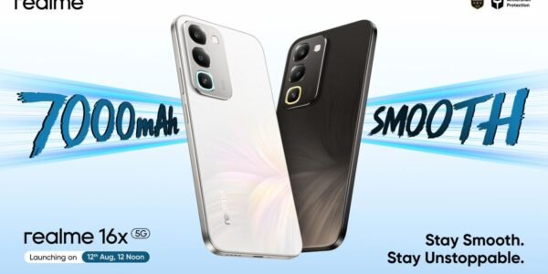 Realme 16X 5G एक नया 5G स्मार्टफोन है।