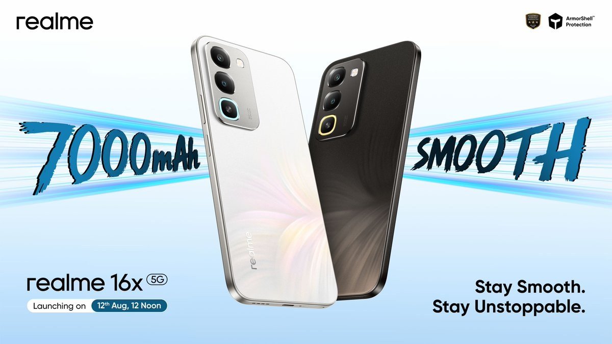 Realme 16X 5G एक नया 5G स्मार्टफोन है।