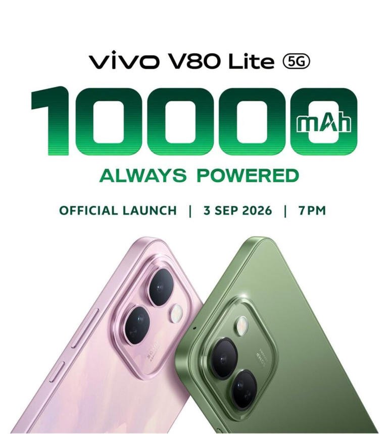 Vivo V80 Lite 5G फोन को टक्कर देना होगा मुश्किल, 10,000mAh Battery और शानदार Camera