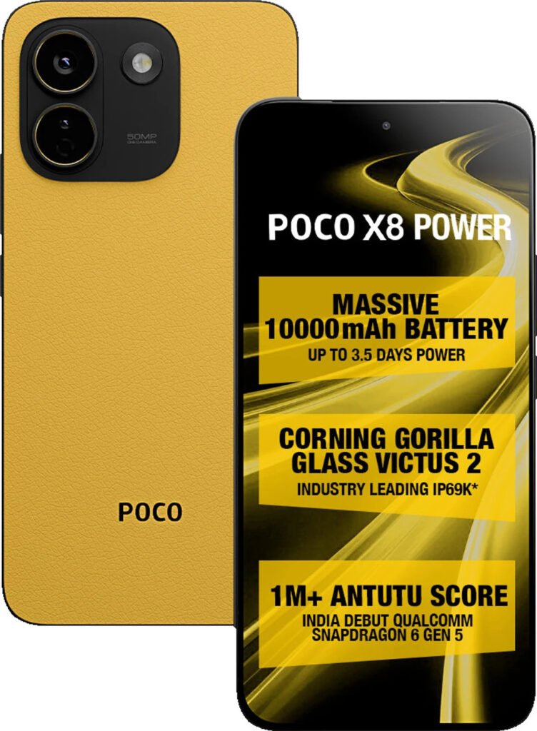 POCO X8 Power 5G: बैटरी की ऐसी ताकत, जो हर यूजर को कर दे हैरान