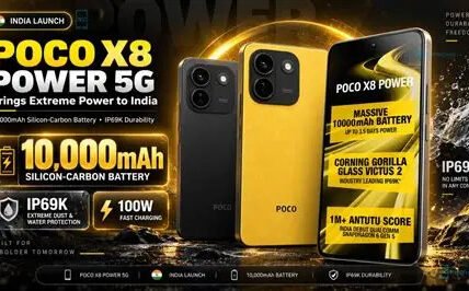 POCO X8 Power 5G: बैटरी की ऐसी ताकत, जो हर यूजर को कर दे हैरान
