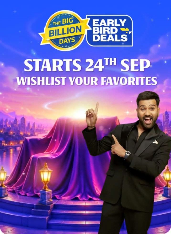 Big Billion Days Sale: 24 सितंबर से शुरू होगा ऑफर्स का खेल, मोबाइल-Laptop पर नजर रखें
